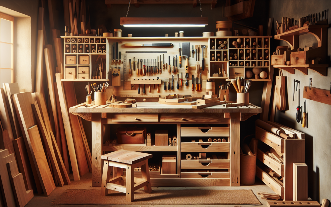 Creating a Functional and Aesthetic Workbench for Your Compact Woodworking Space
