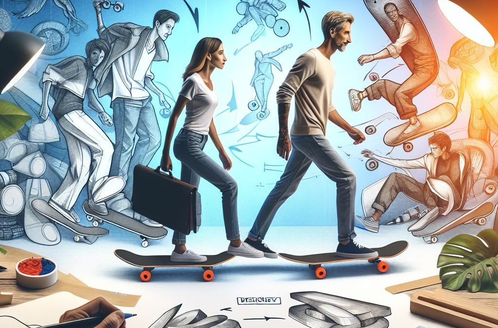 From skateboards to spectacular prizes: this Dundee designer duo is flying high