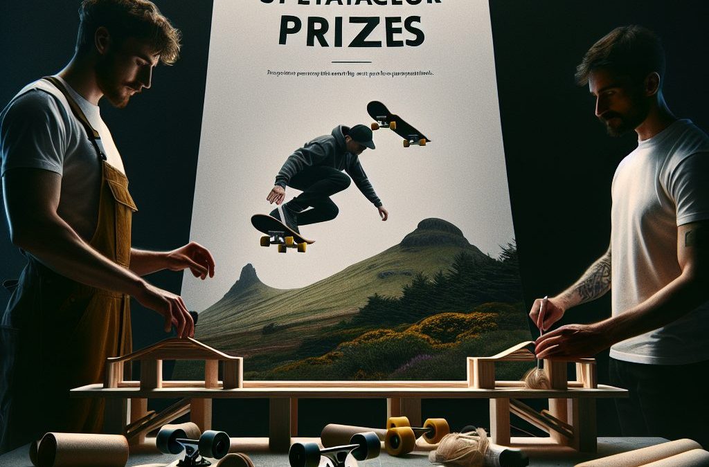 From skateboards to spectacular prizes: this Dundee designer duo is flying high